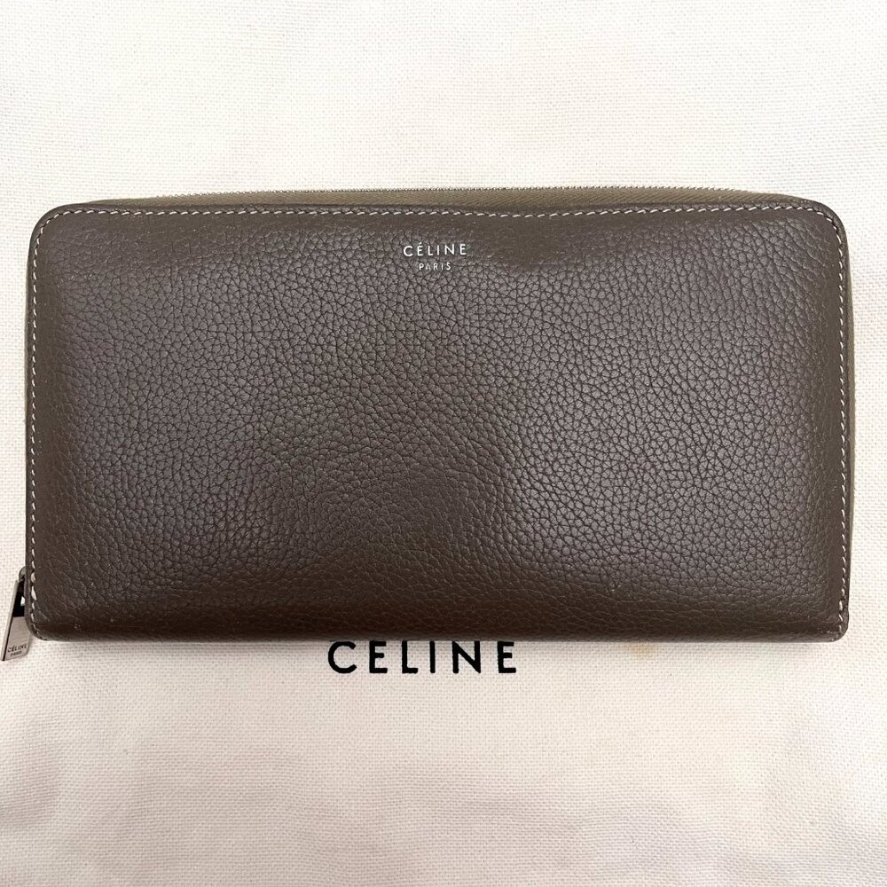 Celine zip around Continental wallet - Picture 8 of 13